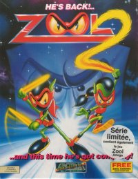 Zool 2 PAL Amiga CD32 PAL box art